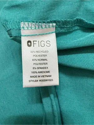 FIGS FIONe.a.c. Lekei Utility Scrub Top in Marine Size XS thumbnail 5