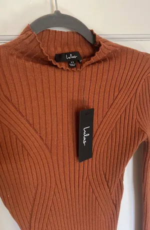 Lulus Mockneck Sweater dress XS thumbnail 1