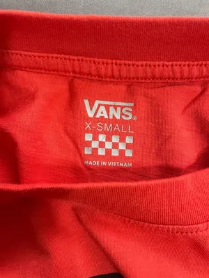 Vans Red Avenue Long Sleeve Crop Top thumbnail 2