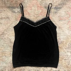 Express Beaded Strap Tank thumbnail 1