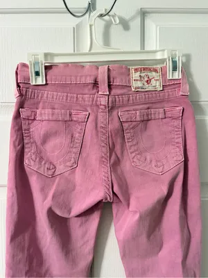 True Religion Pink Skinny Jeans thumbnail 5