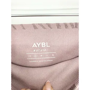 AYBL‎ Animal Print Seamless Bike Shorts Women's S Purple Activewear thumbnail 7