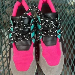 Steve Madden Cliff Chunky Platform Trainers Sneakers Wedges Pink Animal Size 6 thumbnail 8