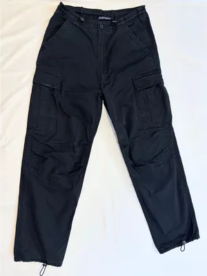 Brandy Melville Jemma Cargo Pants – Black thumbnail 3