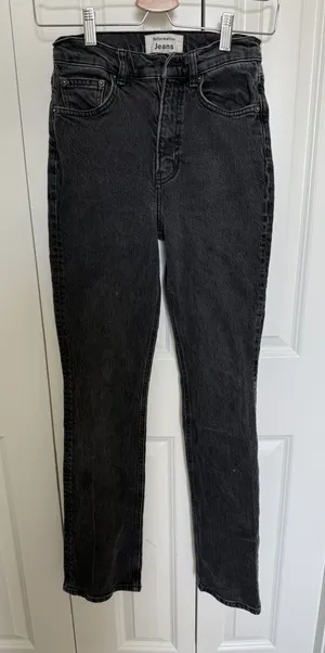 REFORMATION Peyton High Waist Rise Bootcut Jeans in Erie Size 25 *flaw thumbnail 1