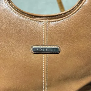Rosetti Light Brown Camel Vinyl Handbag with Strap & Wallet thumbnail 12