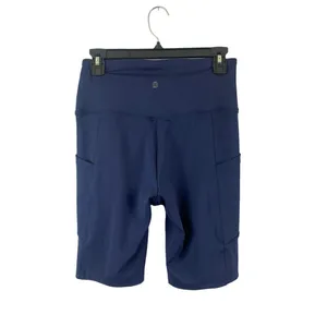 Balance Collection Women's Navy Blue Workout Shorts thumbnail 2