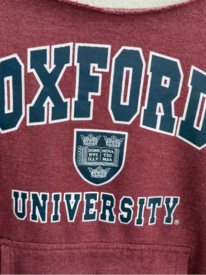 Oxford University Off the Shoulder Sweatshirt thumbnail 8