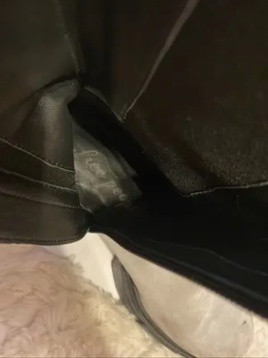 Free People Gray and Black Chelsea Boots Lug Sole thumbnail 8