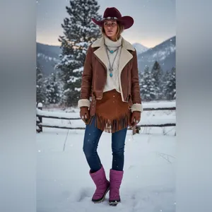 Skechers bohemian women’s boots size 6 super cozy winter , snow , cold weather thumbnail 3