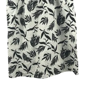 LOFT Women's Sleeveless Floral Eyelet Tank Top White Size S‎ Casual thumbnail 3