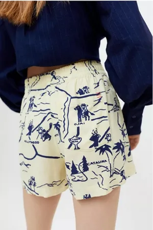 Urban Outfitters Lena souvenir shorts thumbnail 2