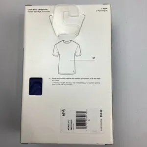 Jordan Flight Modal Men’s Crew Neck Undershirt Size Large Blue 2 Pack NEW! thumbnail 6
