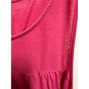 PINK Victoria's Secret Pink Star Print Babydoll Sleep Gown Nightgown Women's L thumbnail 8