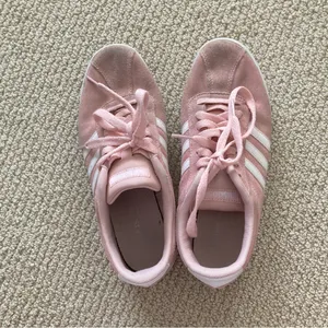 Adidas Women's Neo Courtset Sneakers Dusty Pink White Soft Size 7.5 Fashion EUC thumbnail 10