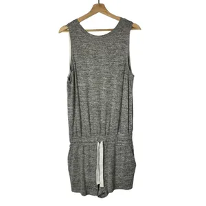 Aritzia‎ Wilfred Free Heather Gray Izabel Jersey Knit Romper M thumbnail 2