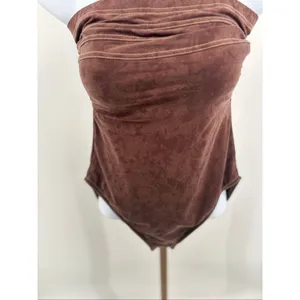 Magicsuit Strapless Shaping One Piece Swimsuit Brown Women Size 10 thumbnail 6