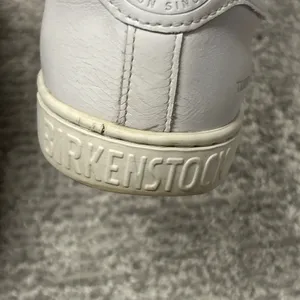 Birkenstock Bend Low Shoes Womens 7 White Leather Sneakers 38 Casual Lace Up thumbnail 9