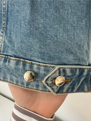 Classic Light Wash Denim Jacket Massimo Dutti thumbnail 5
