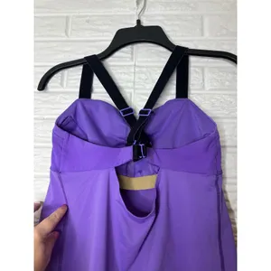 Lululemon athletica catch me tank power purple Running‎ athletic women's size 8 thumbnail 4