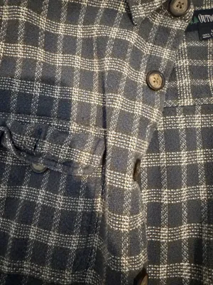 Oversized Flannel Gray Size L thumbnail 3