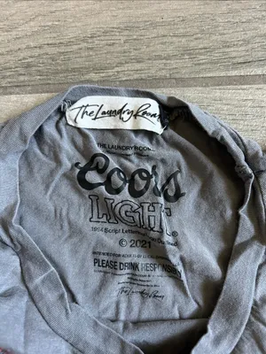 The Laundry Room Coors Light Graphic Tee in Gray and Red thumbnail 2