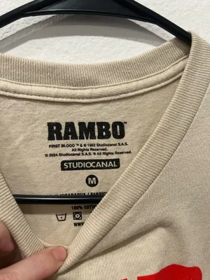 Rambo Graphic Beige T thumbnail 2