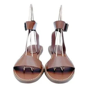 Madewell The Boardwalk Ankle-Strap Sandal English Saddle Brown Leather Size 7.5 thumbnail 8
