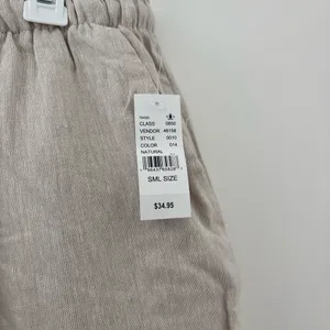 Pacsun Beige Linen Pants thumbnail 3