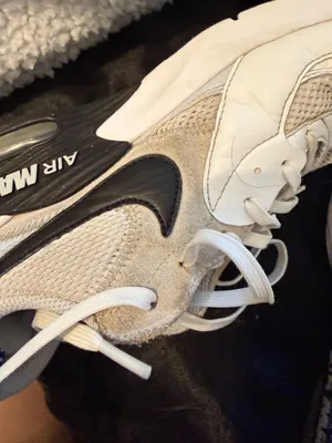 Nike Air Max Black and White/Cream thumbnail 7