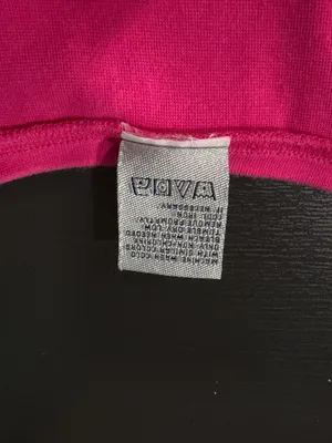 Port Authority Women’s Vintage Hot Pink Zeta Tau Alpha Babydoll V Neck Tee Size Small thumbnail 4