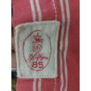 Tommy Hilfiger Red/White Striped Button Down Shirt M Classic Preppy Cherrygirl thumbnail 10