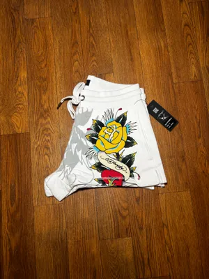 White Ed Hardy Shorts thumbnail 3