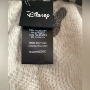 Disney Mickey Mouse women’s grey crewneck sweatshirt Sz M thumbnail 3