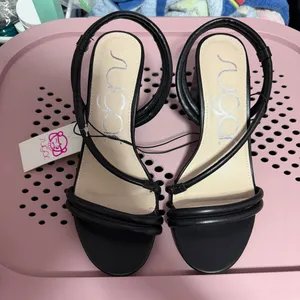 Sugar Block Black Heels Size 6.5 thumbnail 2