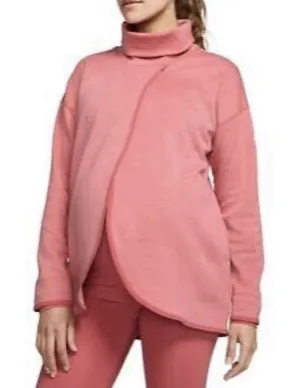 Womens Nike Maternity Reversible Pullover Loose Dri-Fit Archaeo Pink Size Med thumbnail 1