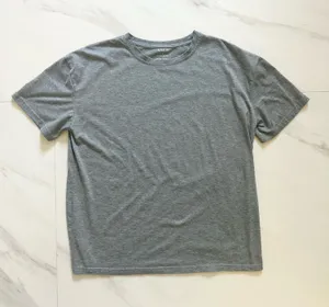 SHEIN Grey Round Neck Short Sleeve T-Shirt - M thumbnail 1