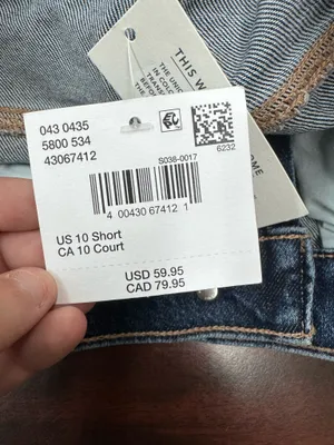 NWT American Eagle Stretch Super High-Rise Straight Jeans Size 10 Short thumbnail 7