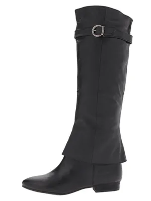 Chinese Laundry Set In Stone Nappa Pig Leather Hi Boots Black Women Size 7.5 thumbnail 2
