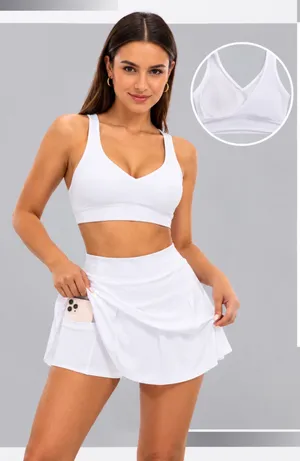 & Other Stories Women’s White 2-Piece Athletic Set 🤍 thumbnail 1