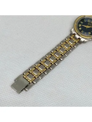 Citizen women’s watch vintage two tone date date quartz 6010-s53051 running thumbnail 4