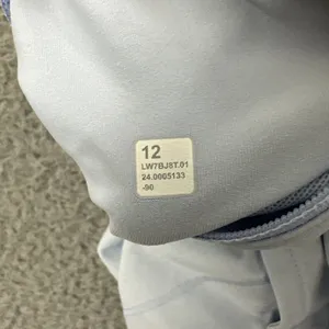 Lululemon Speed Up Shorts High Rise 4" Blue Linen Athletic Athleisure Women's 12 thumbnail 7