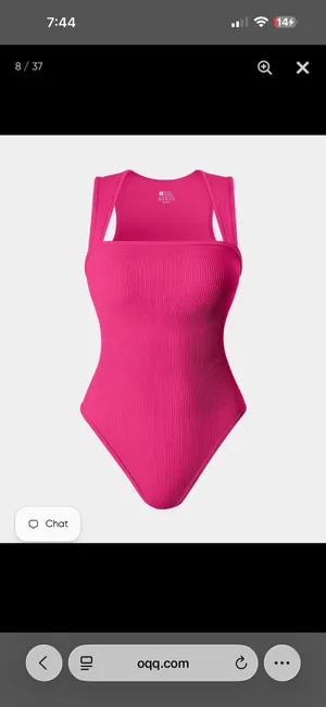 OQQ Bodysuit Pink Size XL thumbnail 3