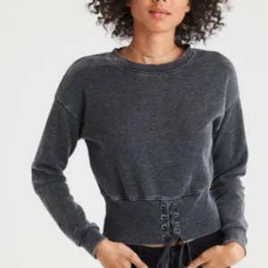 American eagle outfitters burgundy sweatshirt NEW!! Large thumbnail 1