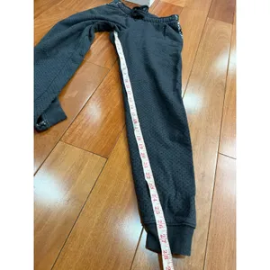 Nike x Liberty Tech SweatPants Jogger Charcoal Grey‎ Floral Stripe Textured S thumbnail 8