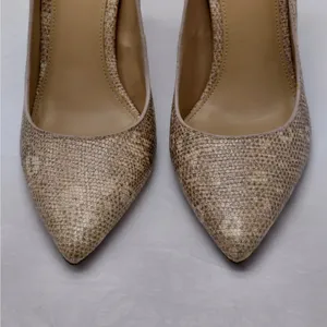 Michael Kors Womens Heels Size 6M Snakeskin Wedding Cocktail Party Evening Pumps thumbnail 6