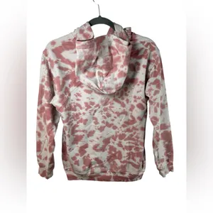 Lululemon Women’s All Yours Hoodie‎ Tie Dye Fleece Brier Rose Marmoleado Size 4 thumbnail 4