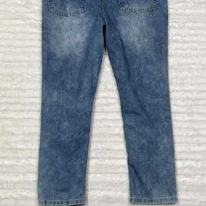 Forever 21 Overalls Size 26 or‎ Small Medium Wash Distressed Denim thumbnail 3