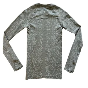 Lululemon Swiftly Tech Long Sleeve Shirt 2.0 Distorted Static Rover / White Opal thumbnail 2