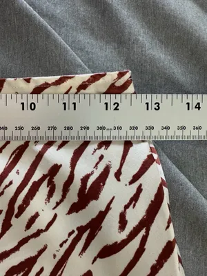 Abercrombie & Fitch Animal Print Zeba Satin Midi Skirt Women’s XS Cream Brown thumbnail 7